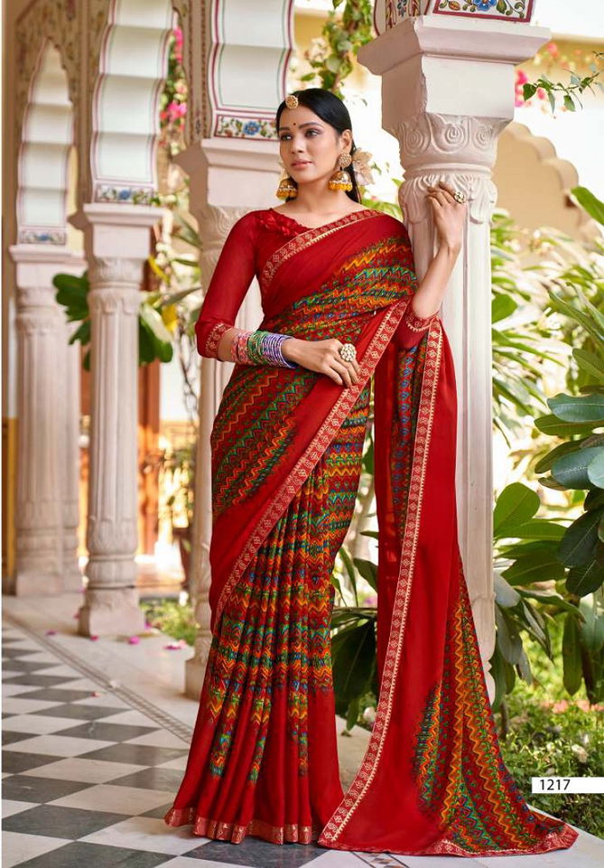 Laxminam Shruthi 3 Fancy Party Wear Georgette Designer Saree Collection